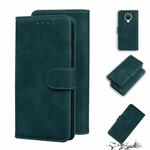 For Nokia G10 / G20 Skin Feel Pure Color Flip Leather Phone Case(Green)