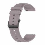 For Xiaomi Watch S1 22mm Protruding Head Glossy Silicone Watch Band(Purple)