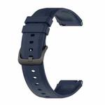 For Xiaomi Watch S1 22mm Protruding Head Glossy Silicone Watch Band(Midnight Blue)