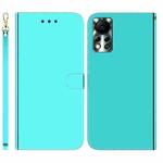 For Infinix Hot 11S NFC X6812B Imitated Mirror Surface Horizontal Flip Leather Phone Case(Mint Green)
