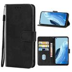 Leather Phone Case For OPPO F21 Pro 5G(Black)