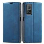 For Xiaomi Redmi Note 11 4G Global Forwenw Dream Series Oil Edge Strong Magnetism Leather Phone Case(Blue)