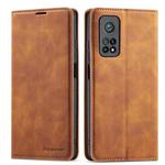 For Xiaomi Redmi Note 11 4G Global Forwenw Dream Series Oil Edge Strong Magnetism Leather Phone Case(Brown)