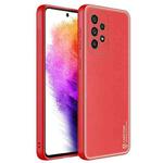 For Samsung Galaxy A73 5G DUX DUCIS YOLO Series PU + PC + TPU Phone Case(Red)