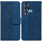 For Tecno Pova Neo LE6 Geometric Embossed Leather Phone Case(Blue)
