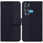 For Tecno Pova Neo LE6 Geometric Embossed Leather Phone Case(Black)