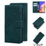 For OPPO A94 5G/F19 Pro+ 5G/Reno5 Z Skin Feel Pure Color Flip Leather Phone Case(Green)