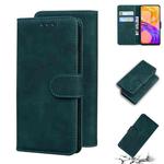 For OPPO Realme 8/Realme 8 Pro Skin Feel Pure Color Flip Leather Phone Case(Green)