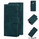 For OPPO Realme C21Y Skin Feel Pure Color Flip Leather Phone Case(Green)