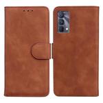 For OPPO Realme GT Master Skin Feel Pure Color Flip Leather Phone Case(Brown)