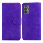 For OPPO Realme GT Master Skin Feel Pure Color Flip Leather Phone Case(Purple)