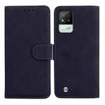For OPPO Realme Narzo 50i Skin Feel Pure Color Flip Leather Phone Case(Black)