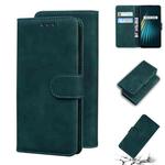 For OPPO Realme 5/5S/6i/5i/Narzo 10/Narzo 10A Skin Feel Pure Color Flip Leather Phone Case(Green)