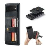 For Google Pixel 7 5G JEEHOOD RFID Anti-Theft Wallet Magnetic PU+TPU Phone Case(Black)