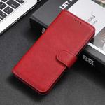 For OPPO Find X5 Classic Calf Texture PU + TPU Horizontal Flip Leather Case(Red)