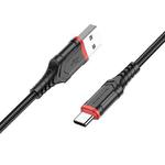 Borofone BX67 1m 2.4A USB to Type-C Charging Sync Data Cable(Black)