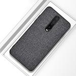 For Xiaomi Redmi K30 Shockproof Cloth Protective Case(Grey)
