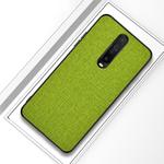 For Xiaomi Redmi K30 Shockproof Cloth Protective Case(Green)