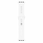 Liquid Silicone Watch Band For Apple Watch Ultra 49mm / Series 8&7 45mm / SE 2&6&SE&5&4 44mm / 3&2&1 42mm(White)