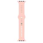 Liquid Silicone Watch Band For Apple Watch Ultra 49mm / Series 8&7 45mm / SE 2&6&SE&5&4 44mm / 3&2&1 42mm(Retro Rose)