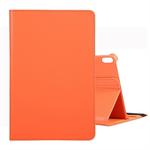 For Huawei Matepad Pro 10.8 inch 360 Degree Rotation Litchi Texture Flip Leather Case with Holder(Orange)