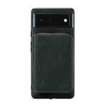 For Google Pixel 7 5G JEEHOOD Magnetic Zipper Wallet Phone Leather Case(Black)