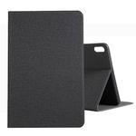 For Huawei Matepad Pro 10.8 inch Craft Cloth TPU Protective Case with Holder(Black)