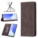 For Honor 50 / Huawei nova 9 Magnetic RFID Blocking Anti-Theft Leather Phone Case(Brown)