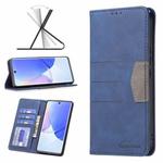 For Honor 50 / Huawei nova 9 Magnetic Splicing Leather Phone Case(Blue)