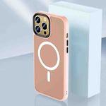 For iPhone 12 Pro Skin Feel TPU + Frosted PC MagSafe Phone Case(Pink)