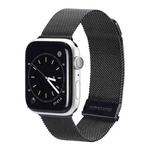 DUX DUCIS Milanese Watchband For Apple Watch Series 9&8&7 41mm / SE 3&SE 2&6&SE&5&4 40mm / 3&2&1 38mm(Black)