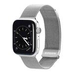 DUX DUCIS Milanese Watchband For Apple Watch Series 9&8&7 41mm / SE 3&SE 2&6&SE&5&4 40mm / 3&2&1 38mm(Silver)