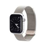 DUX DUCIS Milanese Watchband For Apple Watch Series 9&8&7 41mm / SE 3&SE 2&6&SE&5&4 40mm / 3&2&1 38mm(Starlight)