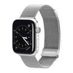 DUX DUCIS Milanese Watchband For Apple Watch Series 9&8&7 45mm / SE 3&SE 2&6&SE&5&4 44mm / 3&2&1 42mm(Silver)