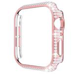 Hollowed Diamond PC Watch Case For Apple Watch Series 6&SE&5&4 40mm (Pink)