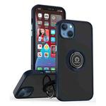 For iPhone 13 Q Shadow 1 Series TPU + PC Phone Case with Ring Holder(Royal Blue)