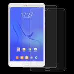 2 PCS 9H 2.5D Explosion-proof Tempered Glass Film for Teclast T8