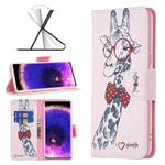 For OPPO Find X5 Colored Drawing Pattern Leather Phone Case(Deer)