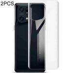 For OPPO Find X5 Pro 2 PCS imak HD Hydrogel Film Phone Back Protector