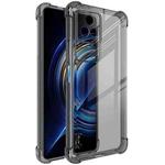 For Xiaomi Redmi K50 / K50 Pro 5G imak TPU Phone Case with Screen Protector(Transparent Black)