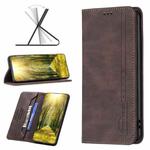 For OPPO Realme GT Neo3 Magnetic RFID Blocking Anti-Theft Leather Phone Case(Brown)
