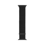 For Apple Watch Series 7 41mm / 6 & SE & 5 & 4 40mm / 3 & 2 & 1 38mm Mutural Nylon Watch Band(Black)