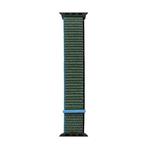 For Apple Watch Series 7 41mm / 6 & SE & 5 & 4 40mm / 3 & 2 & 1 38mm Mutural Nylon Watch Band(Dark Olive Green)