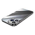 For iPhone 13 Pro SULADA Diamond Lens Protector Plated Frosted Case (Black)