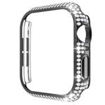 Hollowed Diamond PC Watch Case For Apple Watch Series 3&2&1 38mm(Black)
