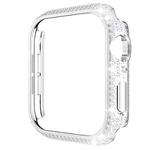 Hollowed Diamond PC Watch Case For Apple Watch Series 3&2&1 38mm(Silver)