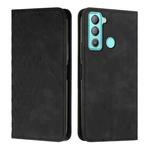 For Tecno POP 5 LTE Diamond Splicing Skin Feel Magnetic Leather Phone Case(Black)