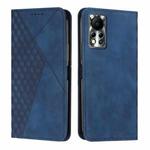 For Infinix Hot 11S NFC Diamond Splicing Skin Feel Magnetic Leather Phone Case(Blue)