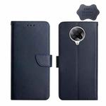 For Xiaomi Redmi K30 Pro Genuine Leather Fingerprint-proof Horizontal Flip Phone Case(Blue)