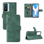 For vivo Y76 5G/Y76S 5G/Y74S Skin Feel Magnetic Flip Leather Phone Case(Green)